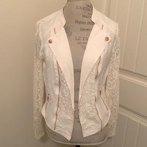 Candies White lace jacket